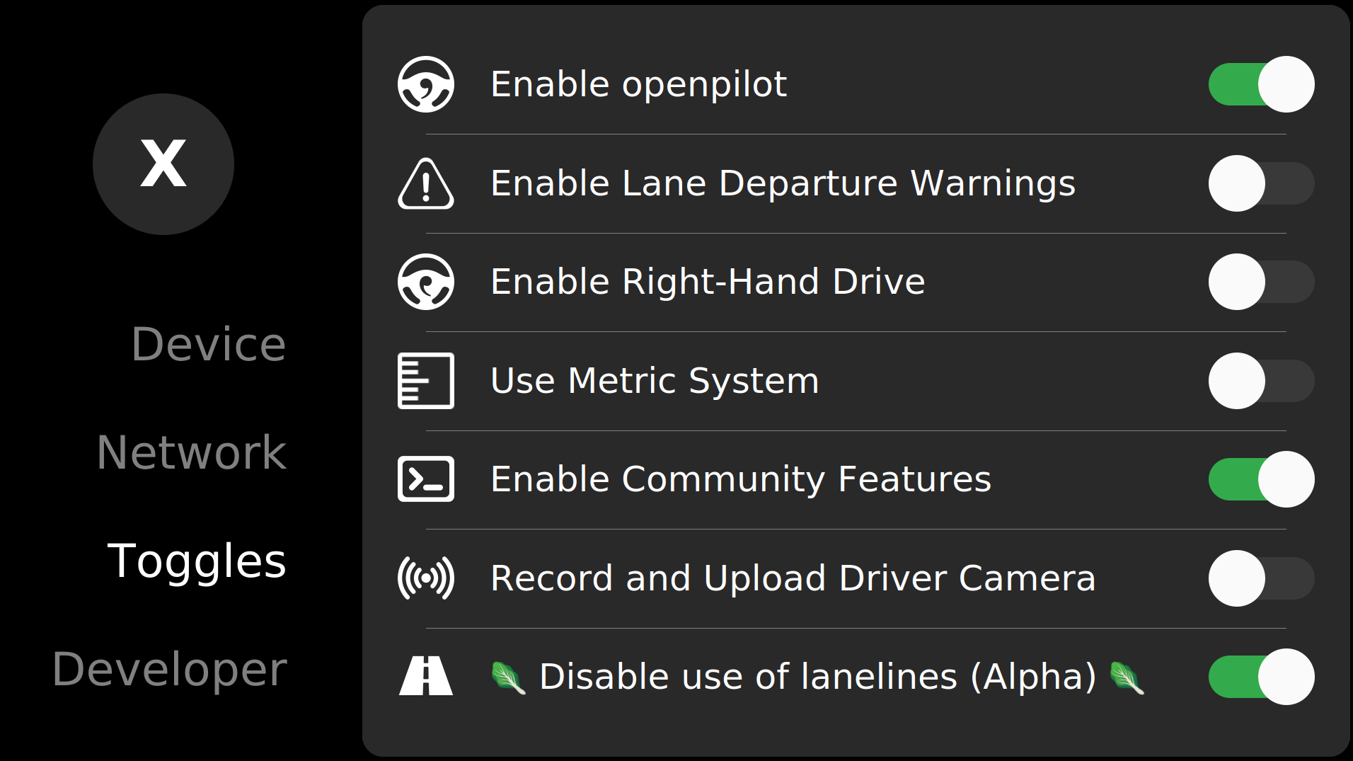 settings qt